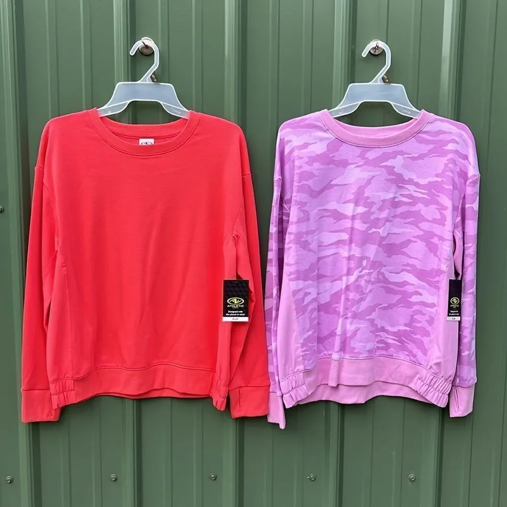 Girls Crewneck Sweatshirts Jeggings & Straight Leg Jeans 4-Piece Size XL